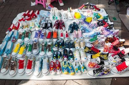 Assorted shoes